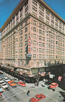 Colorful 1960s Postcard Gunter Hotel San Antonio Texas TX Postcard 