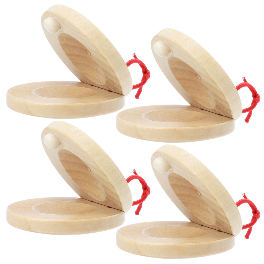 4Pcs Children s Castanet Playthings Castanets Musical