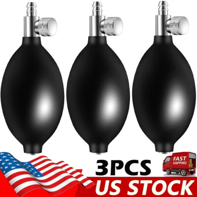 #ad #ad 3PCS Blood Pressure Latex Bulb Replacement Inflation Bulb Pump Hand Squeeze US $11.62