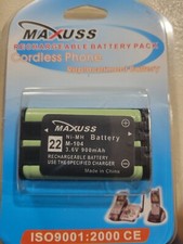 Maxuss 6 Cordless Home Phone Battery 3.6V 900mAh for Panasonic HHR-P107 HHRP107