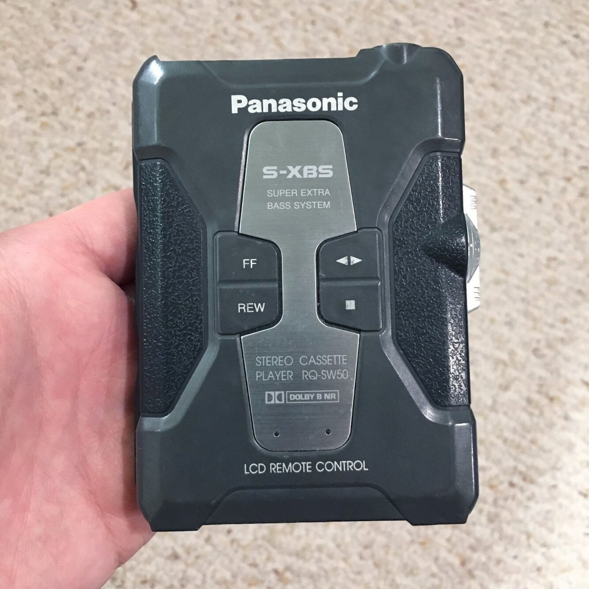 Panasonic SHOCK WAVE RQ-SW50 ポータブルカセットプレーヤー Panasonic SHOCK WAVE RQ-SW50 ポータブルカセットプレーヤー