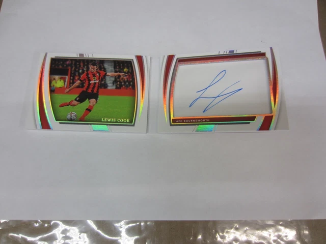 2022-23 Immaculate Collection LEWIS COOK 40/49 Signature Moves Booklet Autograph