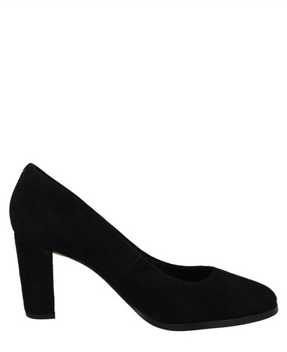 Scarpe corte Clarks donna Kaylin Cara 2 nere in pelle scamosciata UK 6,5 E vestibilità ampia - Foto 3 di 9