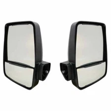 2020XG Deluxe Manual Mirror Head Kit LH & RH Black - Velvac