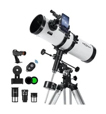 Telescope 130EQ Astronomical Reflector Telescopes - Manual Equatorial Telesco...