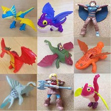 McDonalds Happy Meal Spielzeug 2014 Drachenzähmen leicht gemacht 2 Einzelspielzeuge - verschiedene