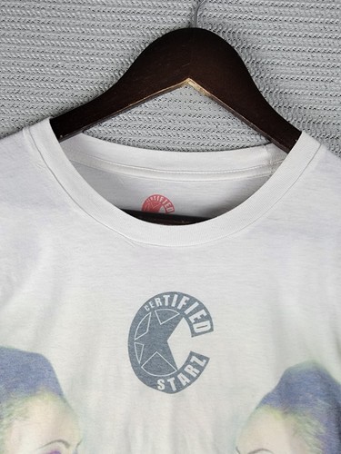 Certified Starz t-shirt hot girl tattoo smoking skate surf size large faded - Picture 10 of 15
