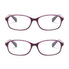 2 PK Womens Ladies Anti Blue Light Blocking Reading Glasses Readers for Computer