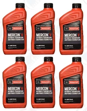 Set of 6 MOTORCRAFT Mercon V ATF  Automatic Transmission Fluid
