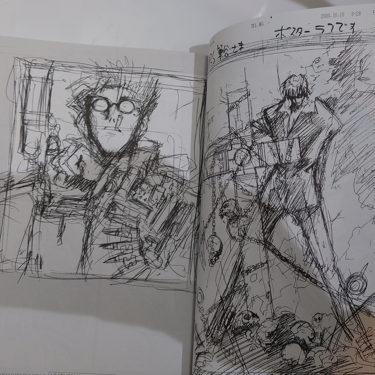TRIGUN STAMPEDE EXHIBITION Limited P134 ver. Drawing Vash