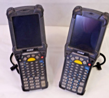 Symbol MC92N0 Scanners with Batteries, Lot of 2, For Parts/ Repair