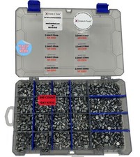 800 Piece Self Piercing Rivet Kit  3.3mm - 4 ...