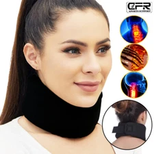 Adjustable Neck Support Brace Soft Foam Spine Cervical Collar Neck Pain Relief