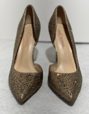slim fit dress slacks Gold Metallic Block Heels - All Shoes main image 0