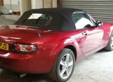 Mazda MX5 Mark3 2005 in poi. Cappuccio/top in mohair con vetro hrw MONTAGGIO MOBILE