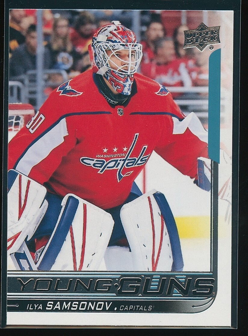 Ilya Samsonov 2018-19 Upper Deck Young Guns #463 Rookie RC