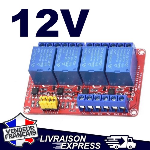 5V 12V 24V MODULE RELAY 1 2 4 6 8 CHANNEL HIGH + LOW TOP LOW ARDUINO RASPBERRY - Picture 9 of 16