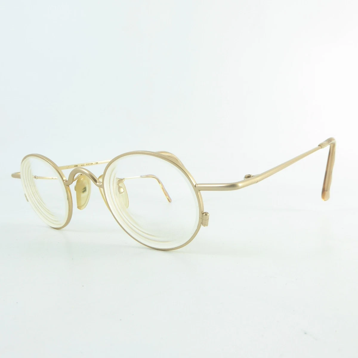 Vintage gold on sale round glasses