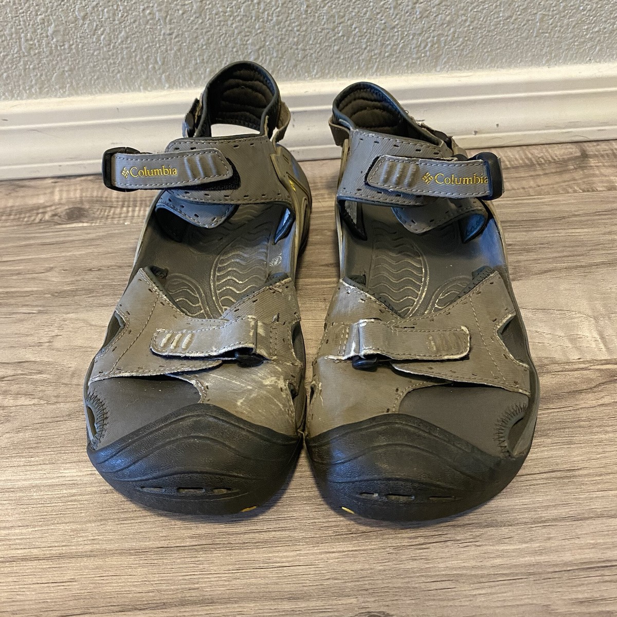 Columbia Mens Size 10 Brown Leather Strap Comfort Sandals Columbia Mens Size 10 Brown Leather Strap Comfort Sandals | eBay main image 4
