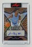 Leaky Black 2022 Leaf Exotic Basketball No.BA-LB1 9/10 Autograph Rookie Card