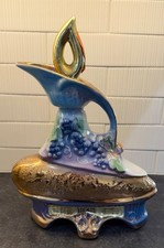 James Beam 1977 Decanter Grape Vines  Miller China Empty