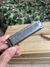 Vintage M. Hohner Germany Marine Band Harmonica No. 1896 A440 VTG
