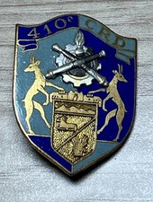 Insigne militaire France pucelle 410 CRD