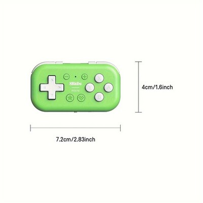 Mini Wireless Ergonomic Durable Lightweight 8BitDo Micro BT Mini Game Controller