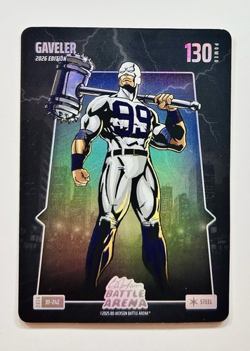 2026 Bo Jackson Battle Arena Gaveler - Aaron Judge Steel Battlefoil #BF-242 BoBA