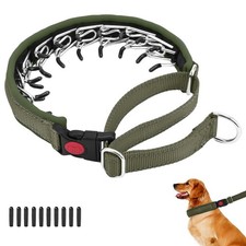 Martingale No Pull Dog Collar, Heavy Duty Nylon Reflective for All Size Dogs