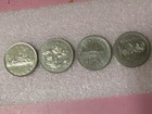 CANADA DOLLARS..NICKEL UNCIRC. FROM BANK ROLL..1968 , 70 , 73 , 74..4 COIN SET.. — photo 1