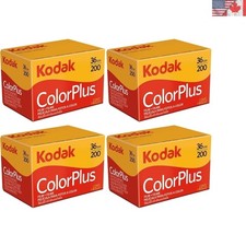 Professional 4-Pack Colorplus 200 ASA 36 Exposure 35mm Film for Stunning Images