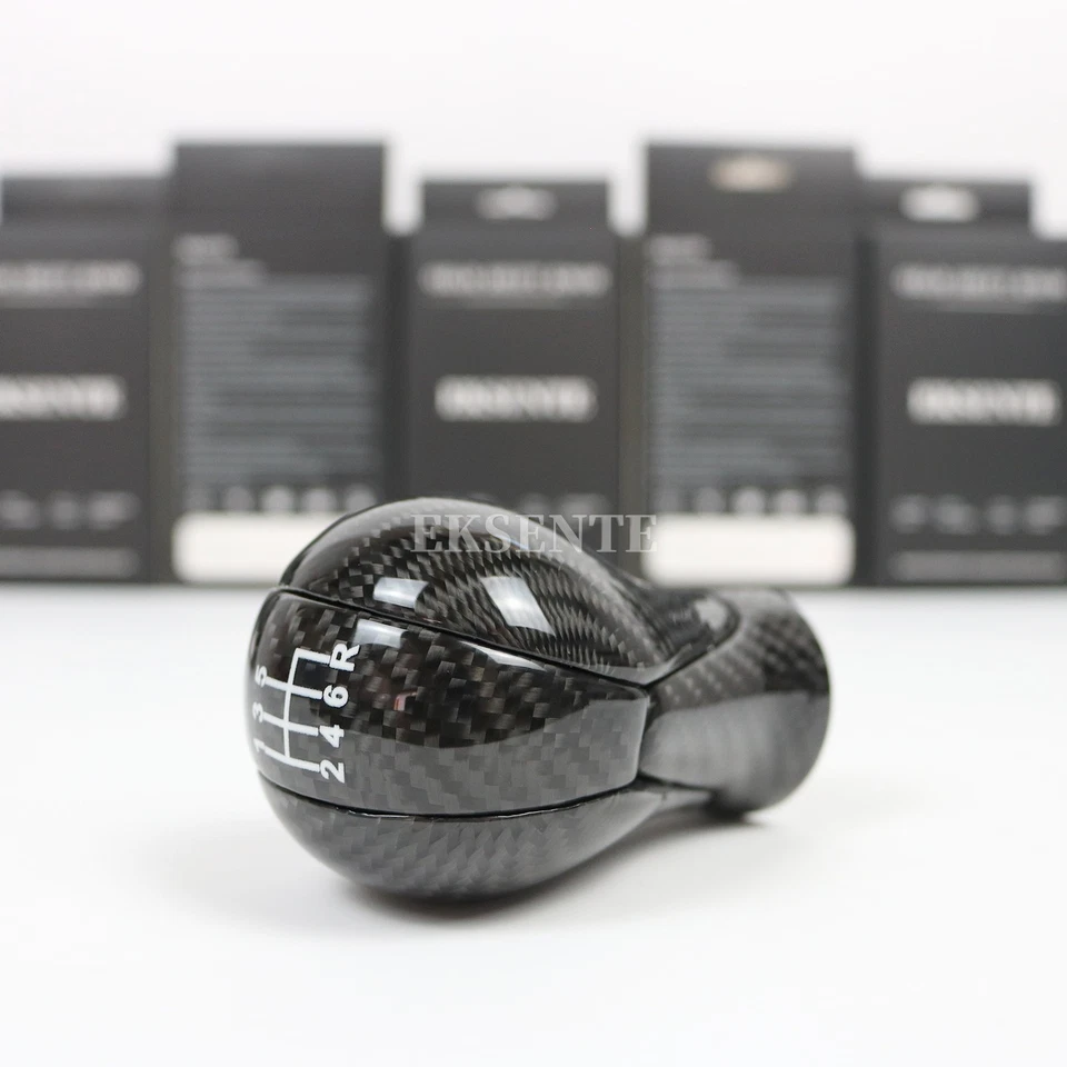 Full Real Carbon Fiber 6S MT Gear Shift Knob For Nissan 370Z 2009 - 2019 - Image 4 of 4
