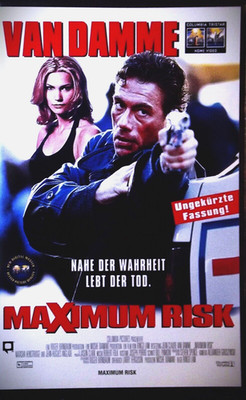 Maximum  Risk * FSK  ab 18 Jahren - Uncut * KULT * orig. ERSTAUFLAGE * van Damme