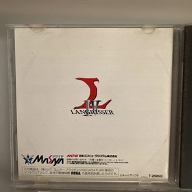 Sega Saturn Langrisser 3 4 sets