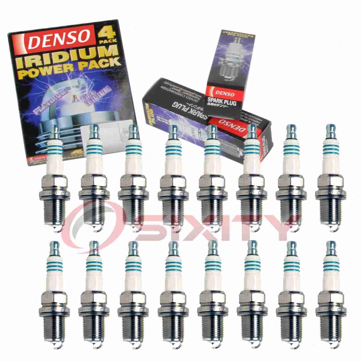 16 pc Denso Iridium Power Spark Plugs for 2003-2006 Mercedes-Benz CLK55 AMG dl