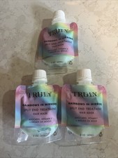 TRULY Rainbows In Mirrors Split End Treatment Hair Mask Lot Of 3 2 Oz  Each NEW