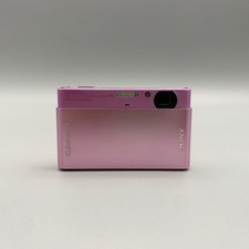 Sony Cyber Shot DSC-T77 Digital Camera 4x Optical Zoom 720p HD Video Recording