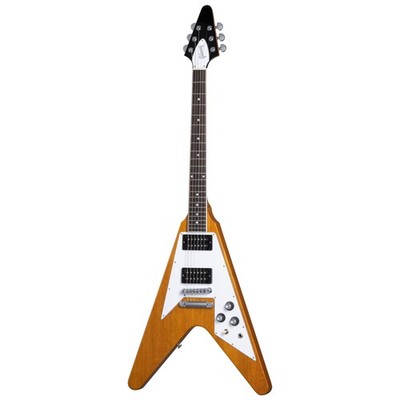 Gibson 70s Flying V Antique Natural - E-Gitarre