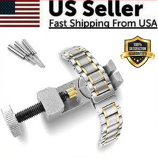 Watch Band Link Remover Tool Kit Adjustable Strap Sizing Repair