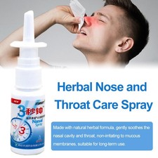 Nasal Spray, Natural Herbal Nasal Care Relieves Nasal Congestion T9X1