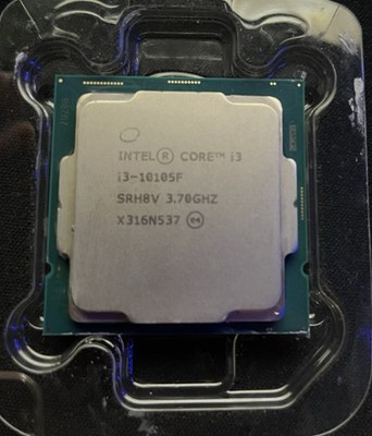 Intel core i3-10105F (3.7 GHz)  (no box)
