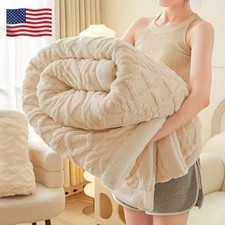 1pc Jacquard Sherpa Weighted Blanket 3KG for Adults,Good For SleepAll-Season Thi