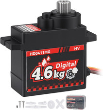 Hobbypark Waterproof 12G Servo Micro Servo Motor Metal Gear Arduino Servo 4.6Kg