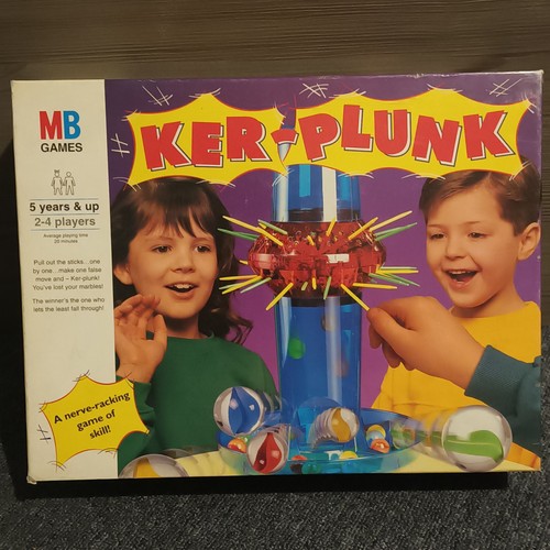 MB Games KerPlunk A Nerve Racking 1996 gioco di abilità completo di istruzioni - Foto 6 di 9