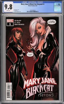 #ad Mary Jane amp; Black Cat: Beyond #1 J. Scott Campbell Cover CGC 9.8 $54.95