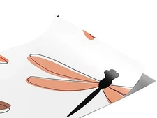 Rwraps Dragonfly Damsel in Distress Gloss Vinyl Film Wrap 59in x 13ft Vinyl