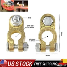 Copper Car Battery Terminal Connector Clamps Top Post Battery Terminal Protector