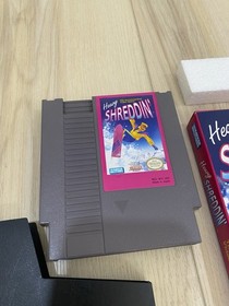 Heavy Shreddin' Snowboarding NES Box Sleeve Cartridge Styrofoam