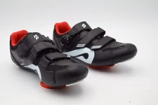 Peloton Cycling Shoes Size 46 EU Men’s Black Red Cleat Ready Spin Bike Indoor